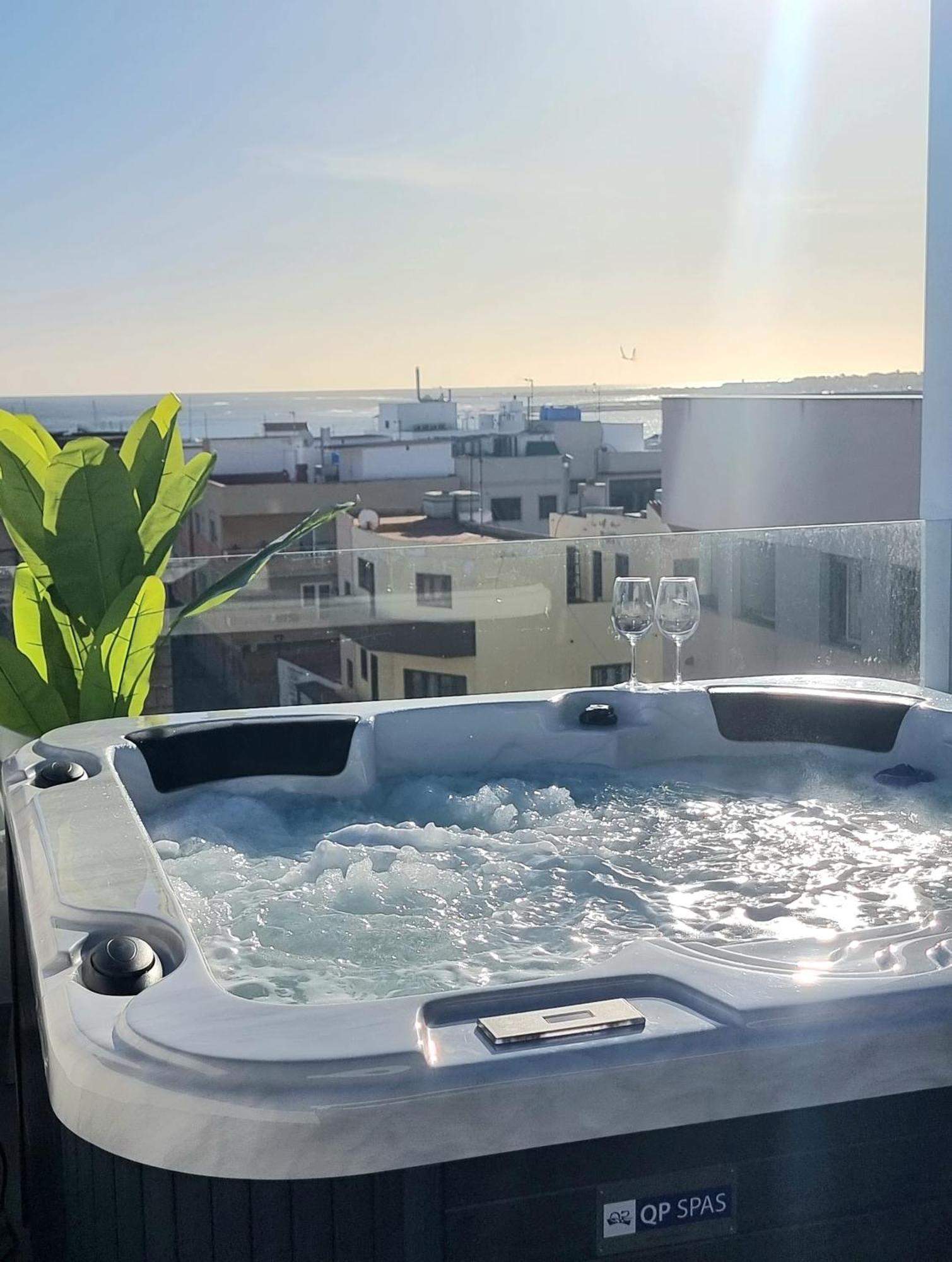 Апартаменты Luxury Penthouse Valentin With Jacuzzi Коральео Экстерьер фото